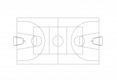 Basketball Court | FREE AUTOCAD BLOCKS