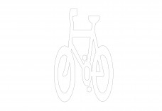 Bicycle Symbol | FREE AUTOCAD BLOCKS