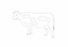 Cow | FREE AUTOCAD BLOCKS