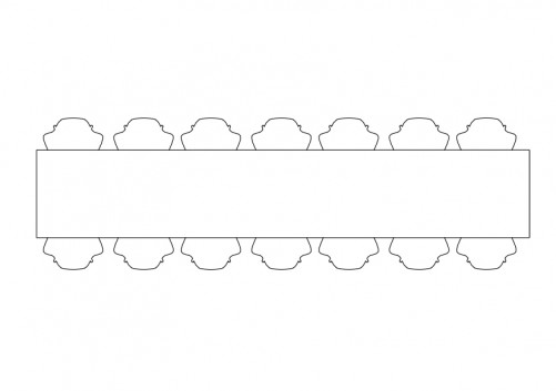 CHAIRS & MEETING TABLE SET-UP TOP VIEW | FREE CADS