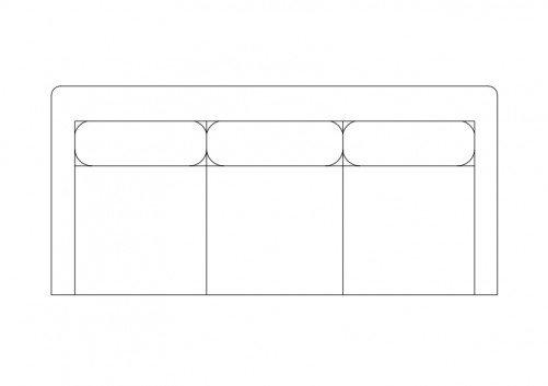 SOFA TOP VIEW | FREE CADS