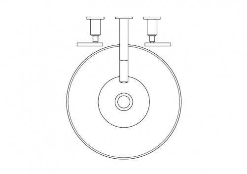 SINK TOP VIEW | FREE CADS