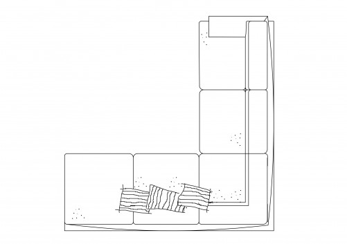 Autocad 2D Blocks | Custom Sofa Blocks | Plan View