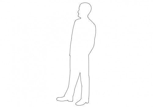 PERSON STANDING | FREE CADS