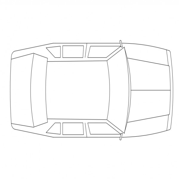 CAR TOP VIEW | FREE CADS