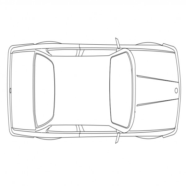 CAR TOP VIEW | FREE CADS