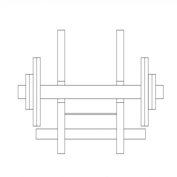 Gym Equipment Top View Free Cads