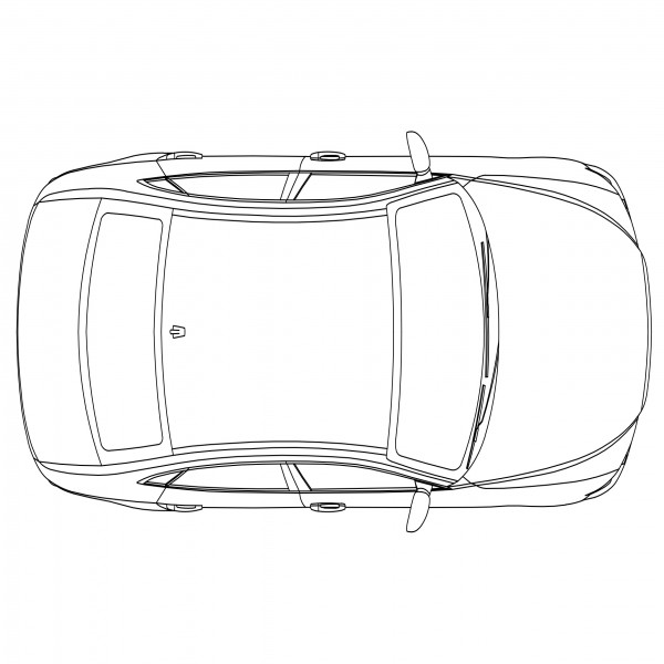 CAR TOP VIEW | FREE CADS