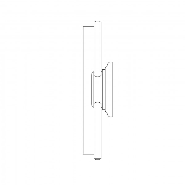 TOILET PAPER HOLDER TOP VIEW | FREE CADS