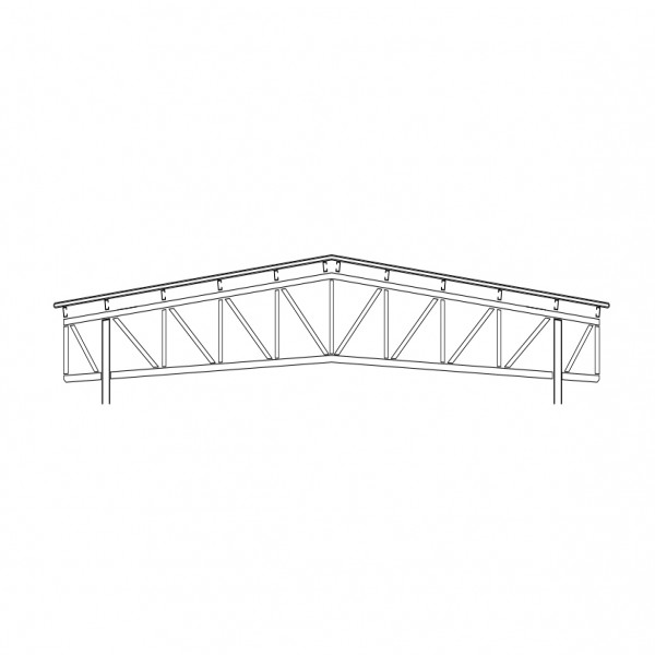 TRUSS CEILING SECTION | FREE CADS