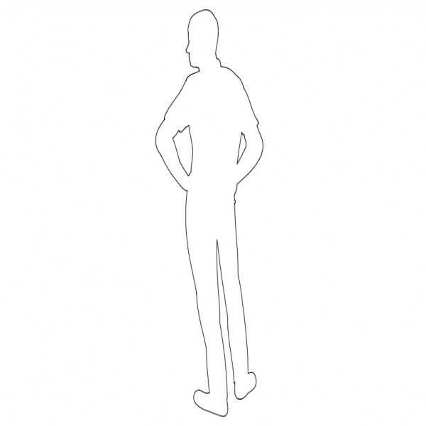 PERSON STANDING | FREE CADS