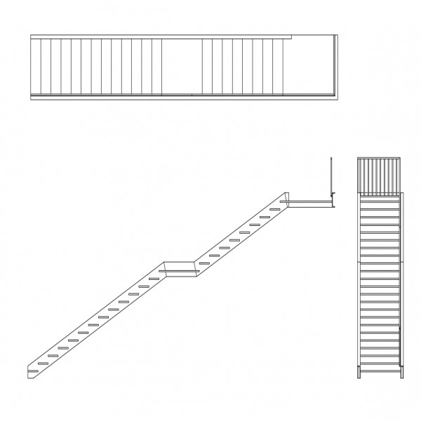 STAIRCASE DRAWINGS | FREE CADS